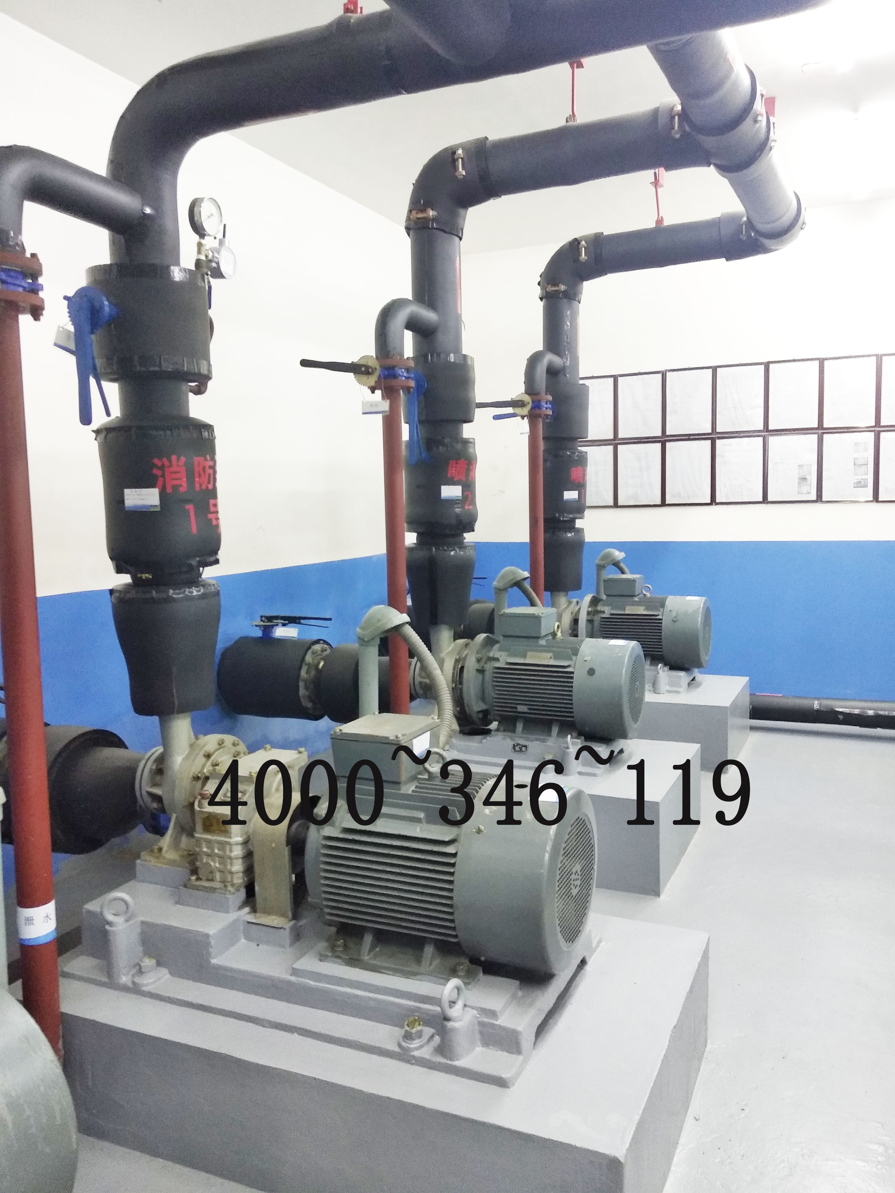 北京朝陽(yáng)區(qū)小關(guān)街某道消防管道漏水維修